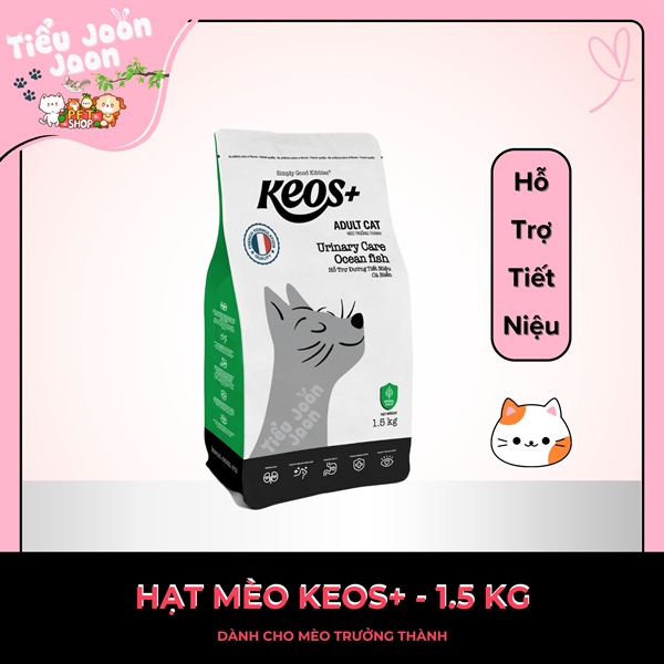 Hạt Keos+ Hỗ Trợ Tiết Niệu cho Mèo 1.5kg