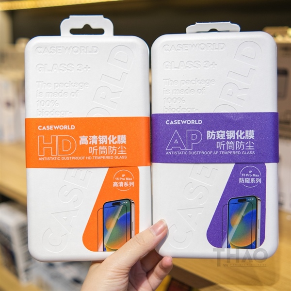 Cường lực CaseWorld HD 0.33mm