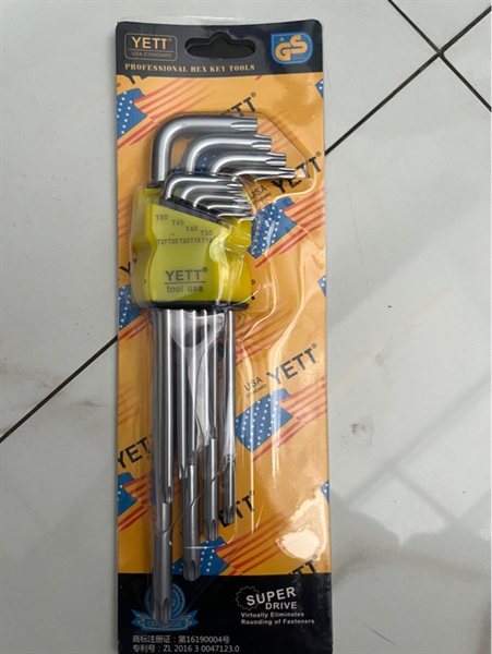 Bộ lục giác bông yeti dài 578