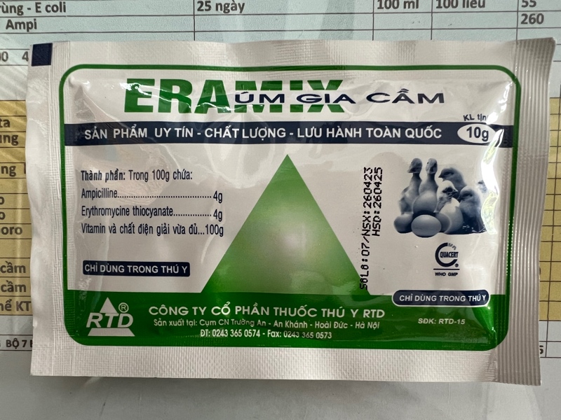 Úm gia cầm 10g