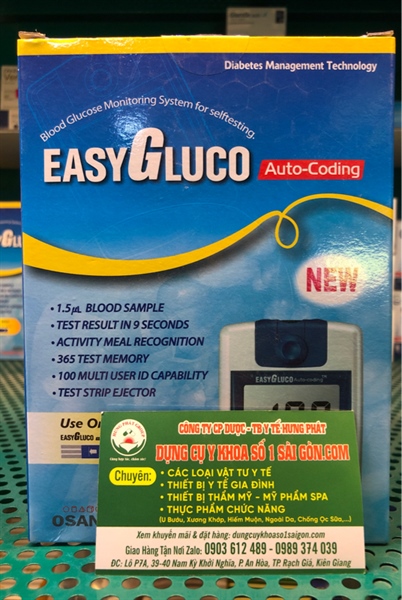 MÁY ĐO ĐƯỜNG HUYẾT EASYGLUCO