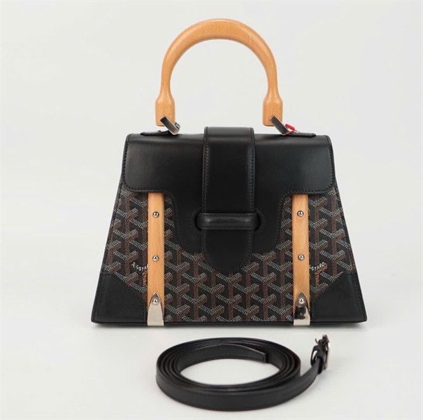 Túi Goyard màu nâu quai da size 25 TB+