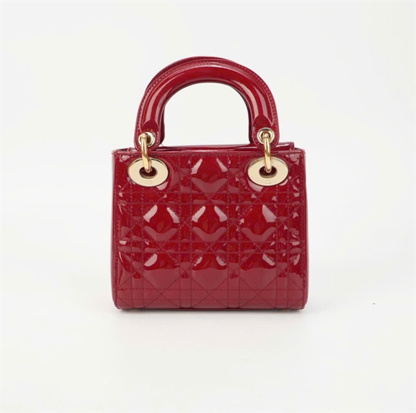 Túi Dior Lady đỏ size mini TB+