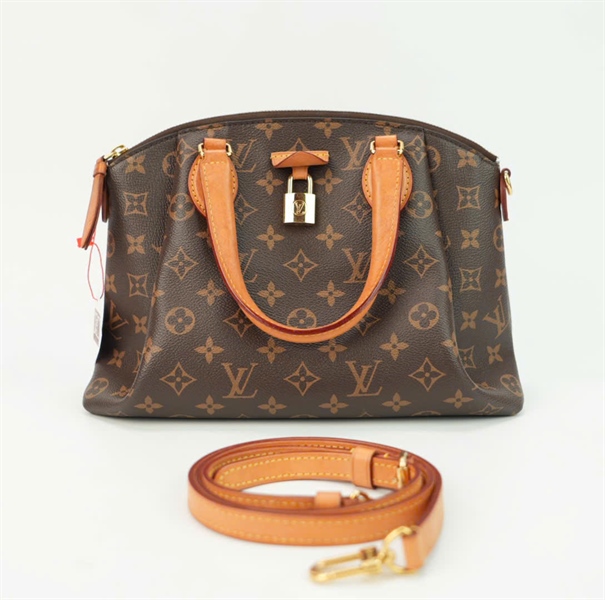 Túi LV hoa nâu kèm ổ khóa size 30 +