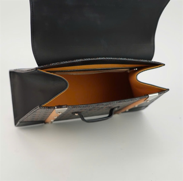 Túi Goyard màu nâu quai da size 25 TB+