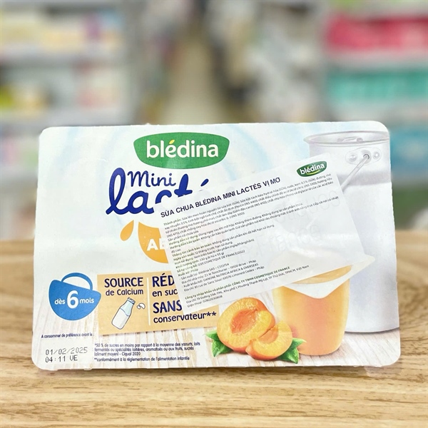 Sữa chua nguội Bledina 6M+ Mơ