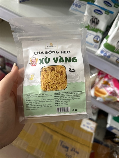 CHÀ BÔNG HEO XÙ VÀNG 500GR