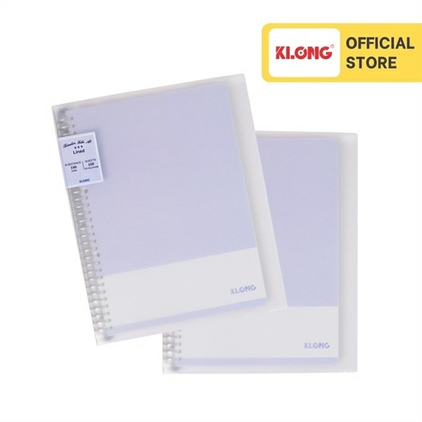 KL SỔ KẺ NGANG NÉT ĐỨT KẸP CÒNG SẮT A4 100 TỜ 100/76 MS 523