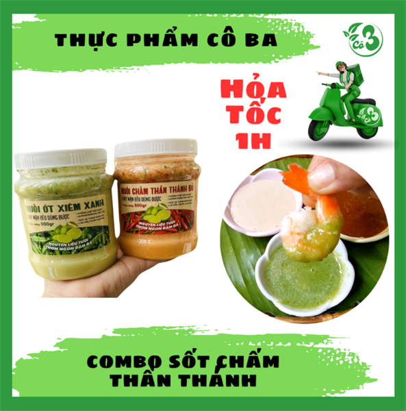 Sốt Chấm Thần Thánh Đỏ 400G - Cay Nồng