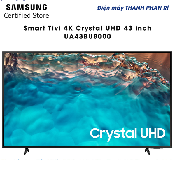 Smart Tivi Samsung 4K Crystal UHD 43 inch UA43BU8000
