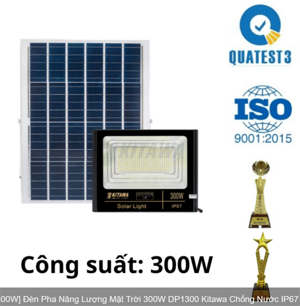 Đèn Pha NLMT Kitawa 300W Ip67 DP1300