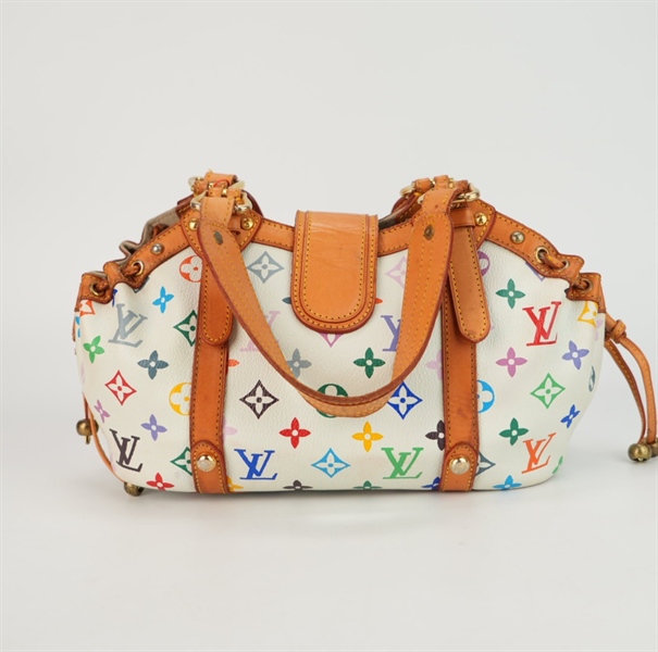 Túi LV hoa trắng dây rút size 28++