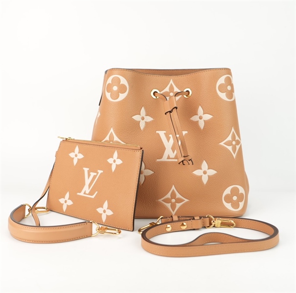 Túi LV nóe nóe vàng bò kèm pound 25cm TB+