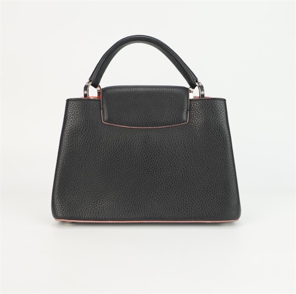 Túi LV capu đen lòng hồng size 26 ++