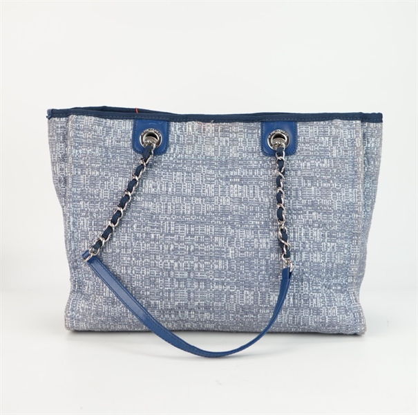 Túi Chanel xanh thêu chữ size 32 ++