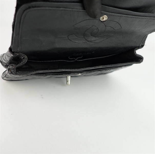 Túi Chanel nắp gập da bóng size 24 ++