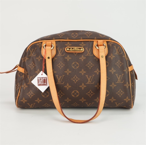 Túi LV hoa nâu s28 ++