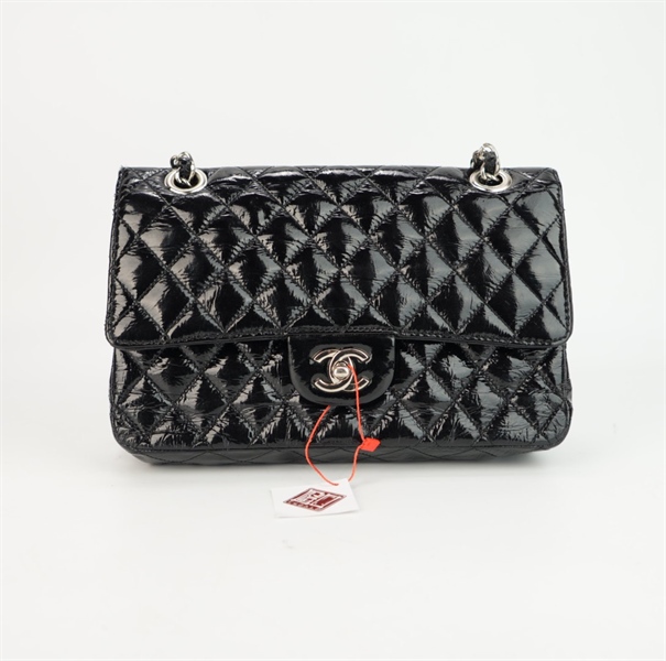 Túi Chanel nắp gập da bóng size 24 ++