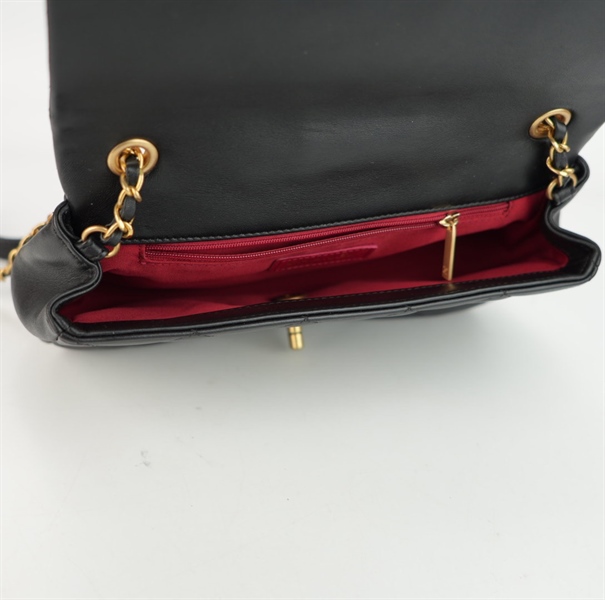 Túi Chanel đen quai xách tròn size 24 ++