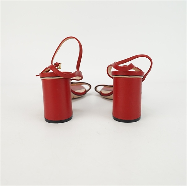 Giày GG màu đỏ s38 cao 7p KG+