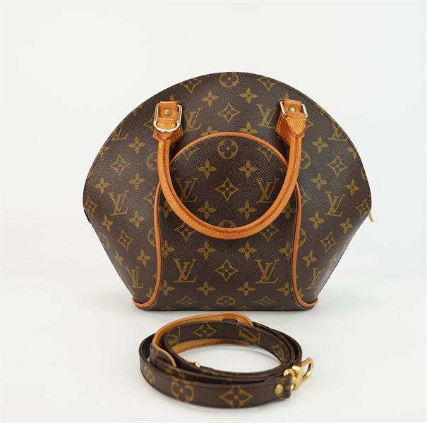 Túi LV hoa nâu dáng hến S20 KG+