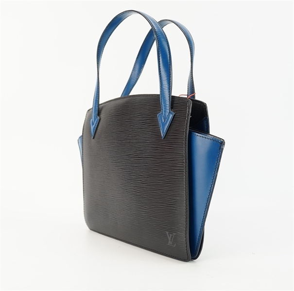Túi LV vân đen phối xanh dương size23 KG+