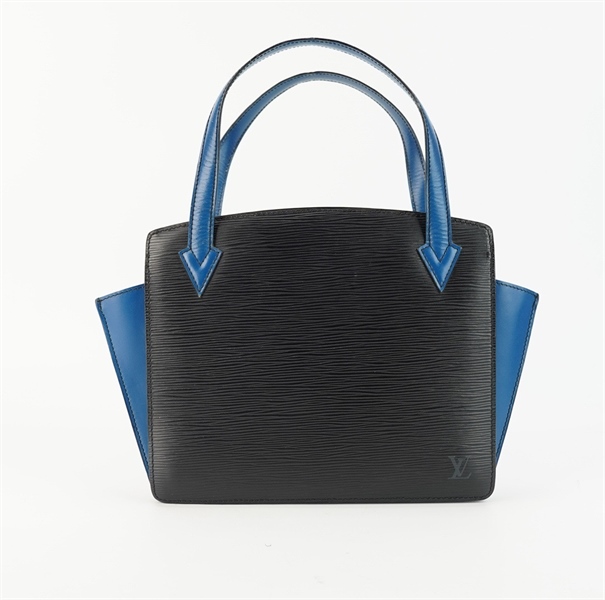 Túi LV vân đen phối xanh dương size23 KG+