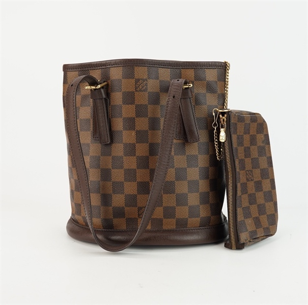 Túi LV ô vuông quai xách kèm ví S22 KG+