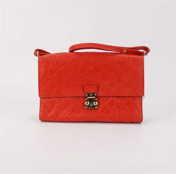 Túi LV hoa đỏ khóa vàng s26 KG++