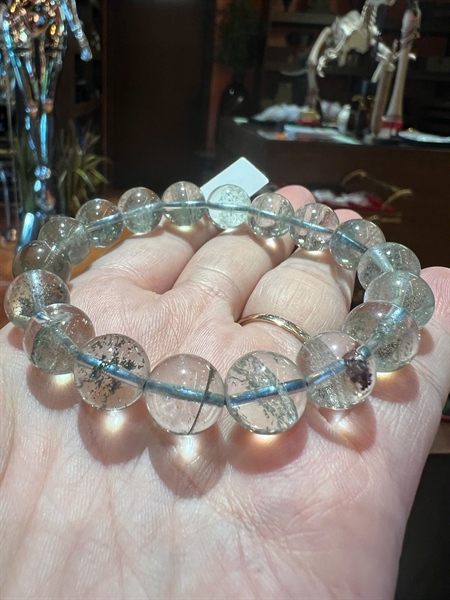 Vòng tay thạch anh ưu linh trong suốt +