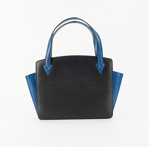 Túi LV vân đen phối xanh dương size23 KG+