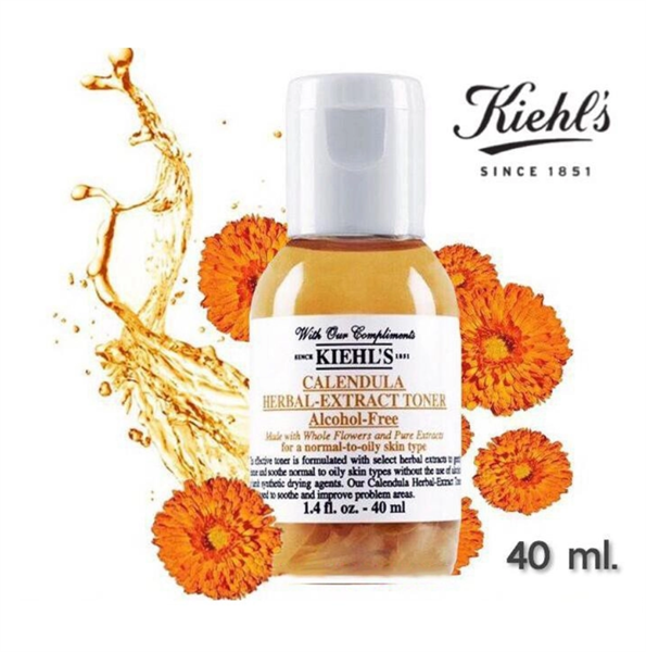 Toner Kiehl's Calendula Herbal Extract Alcohol-Free Hoa cúc 40ml