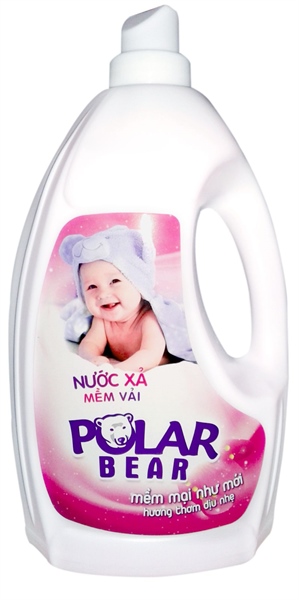 Nước xả mềm vải Polar Bear 1,9 Kg (6Can/Thùng) (New)