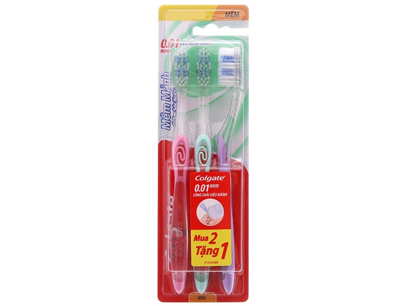 Bàn chải đánh răng COL Slimsoft Chăm sóc nướu FH S 3PK VN*24 bộ (24 bộ/thùng)