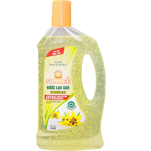 Nước Lau Sàn Sunnee Hoàng Lan Chai 1 Lít