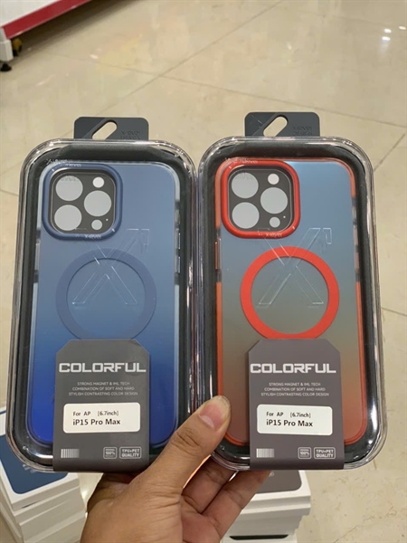 Ốp iPHONE 14 Pro Max 6.7 X-Level Colorfull Magsafe