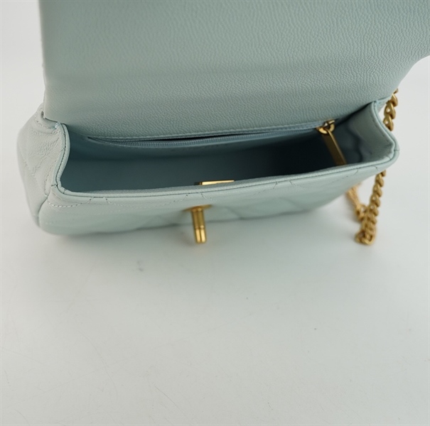 Túi Chanel coco xanh ngọc 18cm KG+