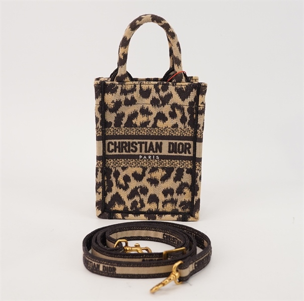 Túi Dior tote mini 13cm KG+