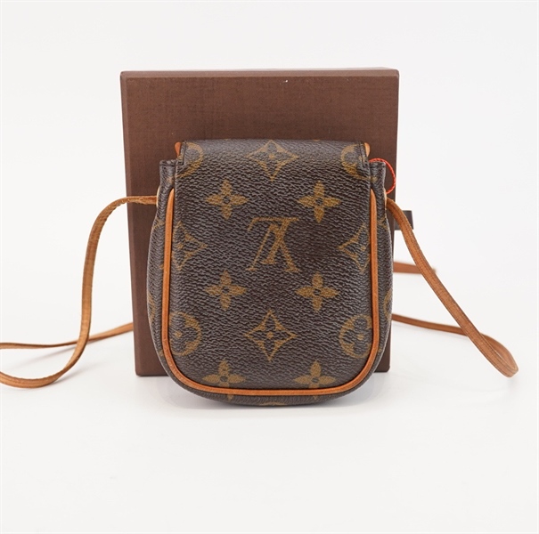 Túi LV hoa nâu mini KG+