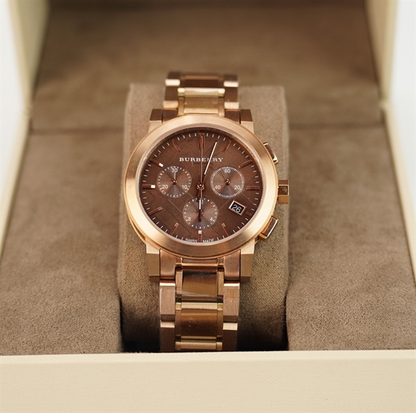 Đồng hồ BBR tròn vàng 3 bộ số (71118) KG+