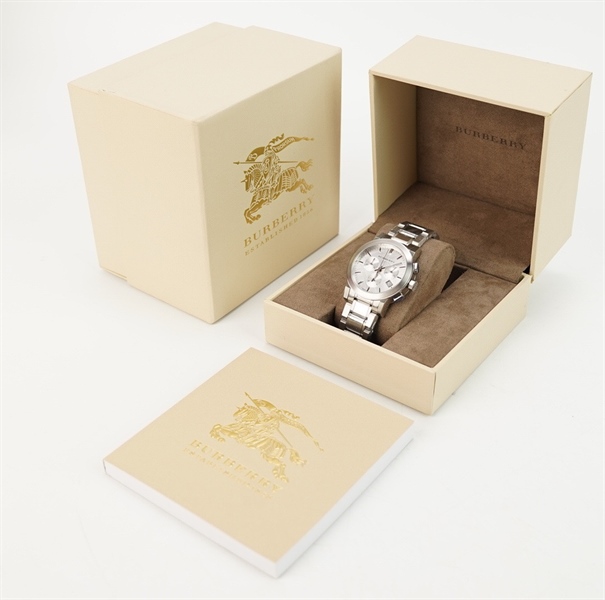 Đồng hồ BBR mặt tròn dây bạc KG+