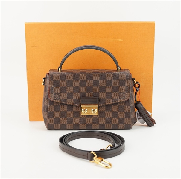 Túi LV cluny ô vuông nâu KG+