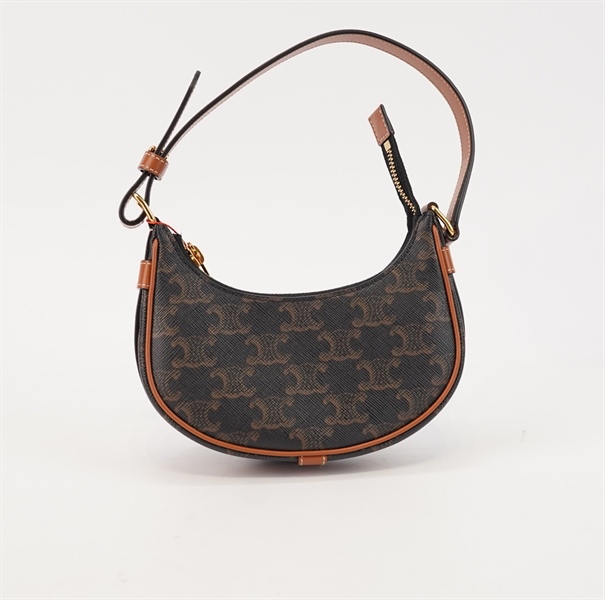 Túi Celine nâu họa tiết size 14 KG+