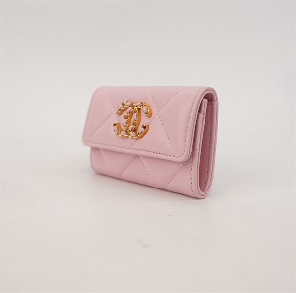 Ví Chanel màu hồng KG+