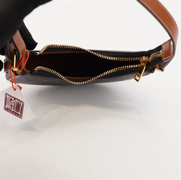 Túi Celine nâu họa tiết size 14 KG+