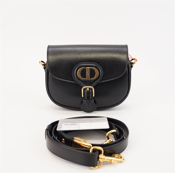 Túi Dior đen da bóng S16 (BQ) KG+