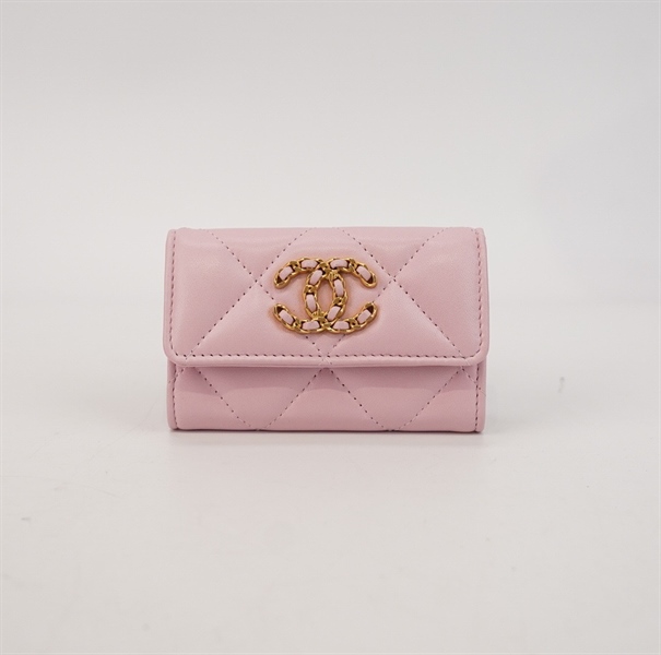 Ví Chanel màu hồng KG+