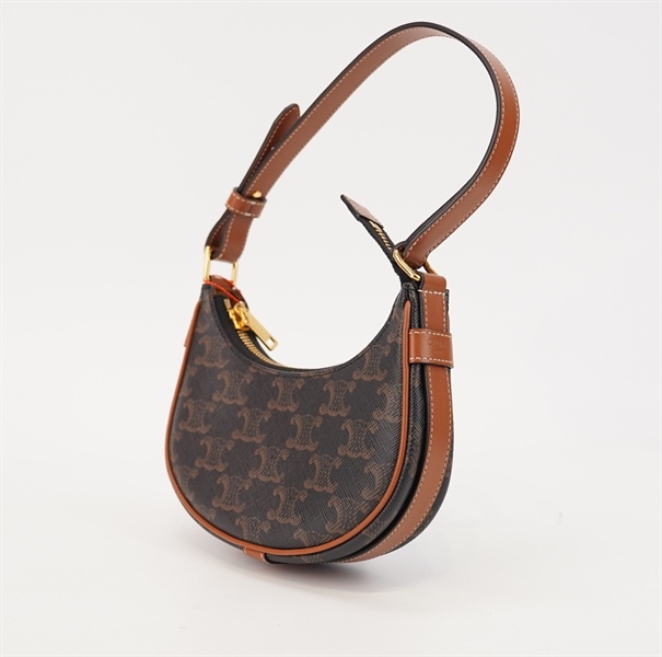 Túi Celine nâu họa tiết size 14 KG+