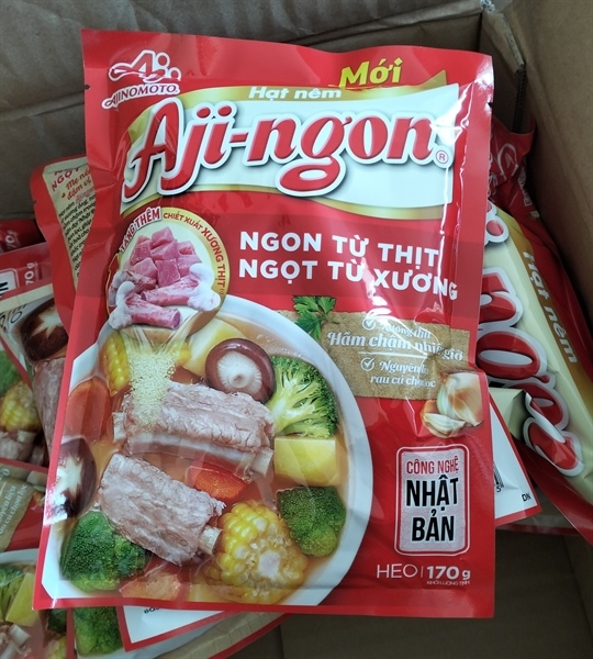 Hạt nêm Aji-ngon vị heo gói 170g