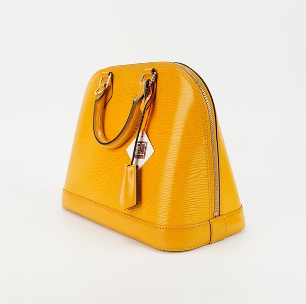 Túi LV alma màu vàng có ổ khóa +